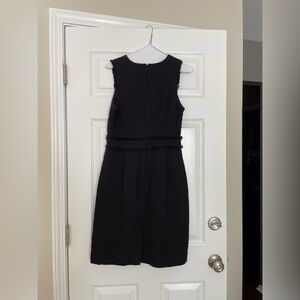 Black J. Crew Tweed Dress